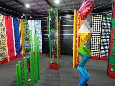 Inside of Clip ‘n Climb Phillip Island near Silverwater Resort