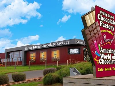 Phillip Island Chocolate factory near Silverwater Resort